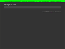 Tablet Screenshot of kerangbulu.com